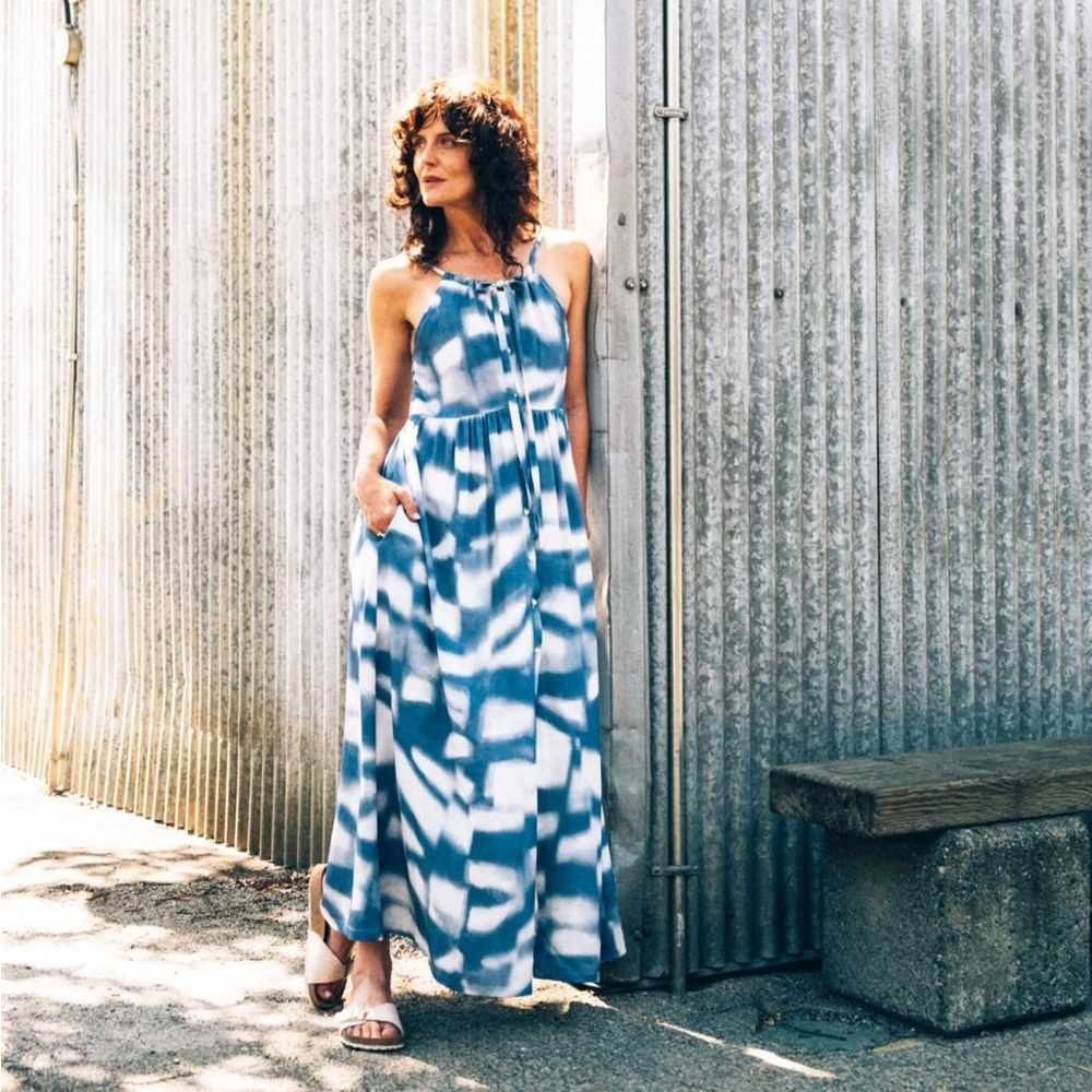 Island Dress - Cloud